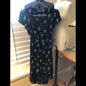 Cactus print dress
